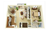 1 Bedroom / 1 Bathroom